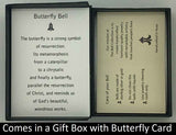 Comes in A Gift Box With Butterfly Bell Pendant Card