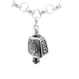 Square by Square Bell Charm