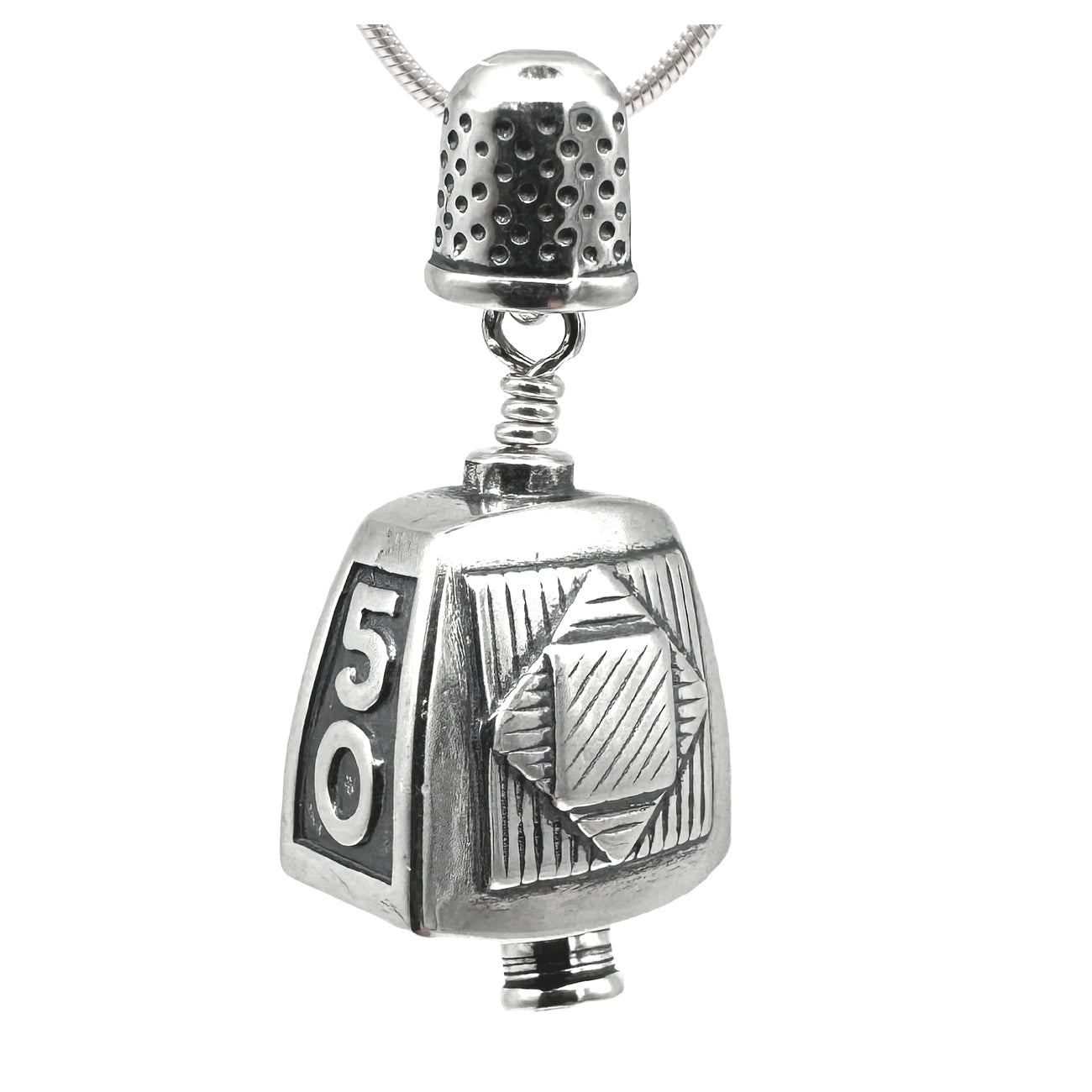 Square in Square Bell Pendant – The Bell Collection