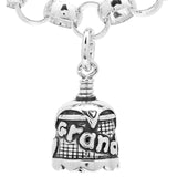 Handcrafted in Sterling Silver, the Beloved Grandmother Charm Bell is adorned with hearts & reads 'Grandmother' - creating a special keepsake to show your beloved Grandma how much she means to you.