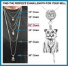 Cat Bell Pendant Necklace Gift Set