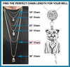 Cat Bell Pendant Necklace Gift Set