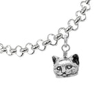 Cat Charm Bell with Rolo