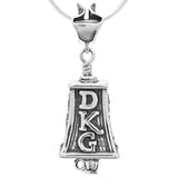 DKG Monogram Bell Pendant