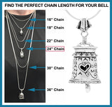 Grandmother Bell Necklace Gift Set