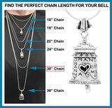 Grandmother Bell Necklace Gift Set