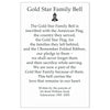 Gold Star Family Charm