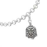 Guardian Angel Charm Bell with Rolo