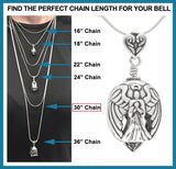 Guardian Angel Bell Necklace Gift Set