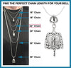 Key To My Heart Bell Necklace Gift Set