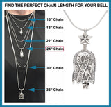 Let Freedom Ring Bell Necklace Gift Set