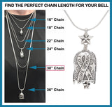 Let Freedom Ring Bell Necklace Gift Set