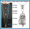 Santa Bell Pendant Gift Set