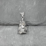 Bell of Christ Pendant - SILVER PLATED