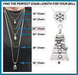 Snowman Bell Pendant Gift Set