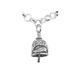 St. Christopher Charm Bell with Rolo