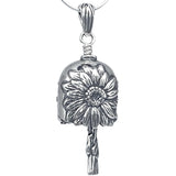 Sunflower Bell Necklace Gift Set