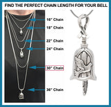 Survivor Bell Pendant Necklace Gift Set