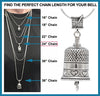 Thimble Bell Pendant Gift Set