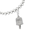 Thimble Charm Bell with Rolo