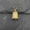 A timeless declaration of your love, this beautiful Gold Love Charm Bell features a striking scroll work design with prominent hearts. Handcrafted for an extra touch of sentiment, it's the perfect romantic gift for your special someone.