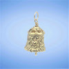 A timeless declaration of your love, this beautiful Gold Love Charm Bell features a striking scroll work design with prominent hearts. Handcrafted for an extra touch of sentiment, it's the perfect romantic gift for your special someone.