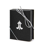 Silver All Sewn Up Charm Bell Comes in a Gift Box
