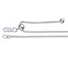 Sterling Silver Adjustable Wheat Chains   24 & 30 inches