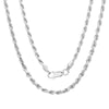 Sterling Silver Rope Chain 24 & 30 inches