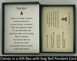 Comes in A Gift Box With Dog Bell Pendant Card