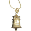 Gold Grandmother Bell Pendant