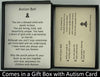 Comes in A Gift Box With Autism Bell Pendant Card