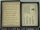 Comes in A Gift Box With Cuckoo Bell Pendant Card