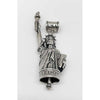 Statue of Liberty Bell Pendant - Give me your huddled masses