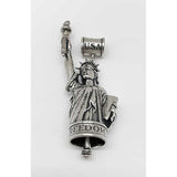 Statue of Liberty Bell Pendant - Give me your huddled masses