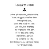 Loving Wife Bell Pendant